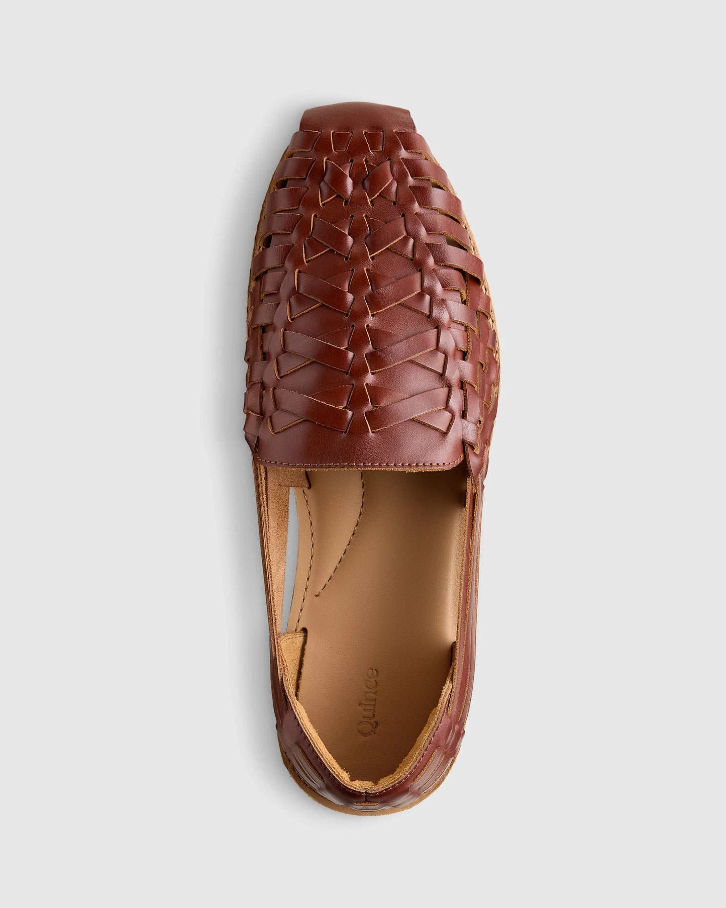 Handcrafted Leather Huarache Sandal - 7 / Brandy