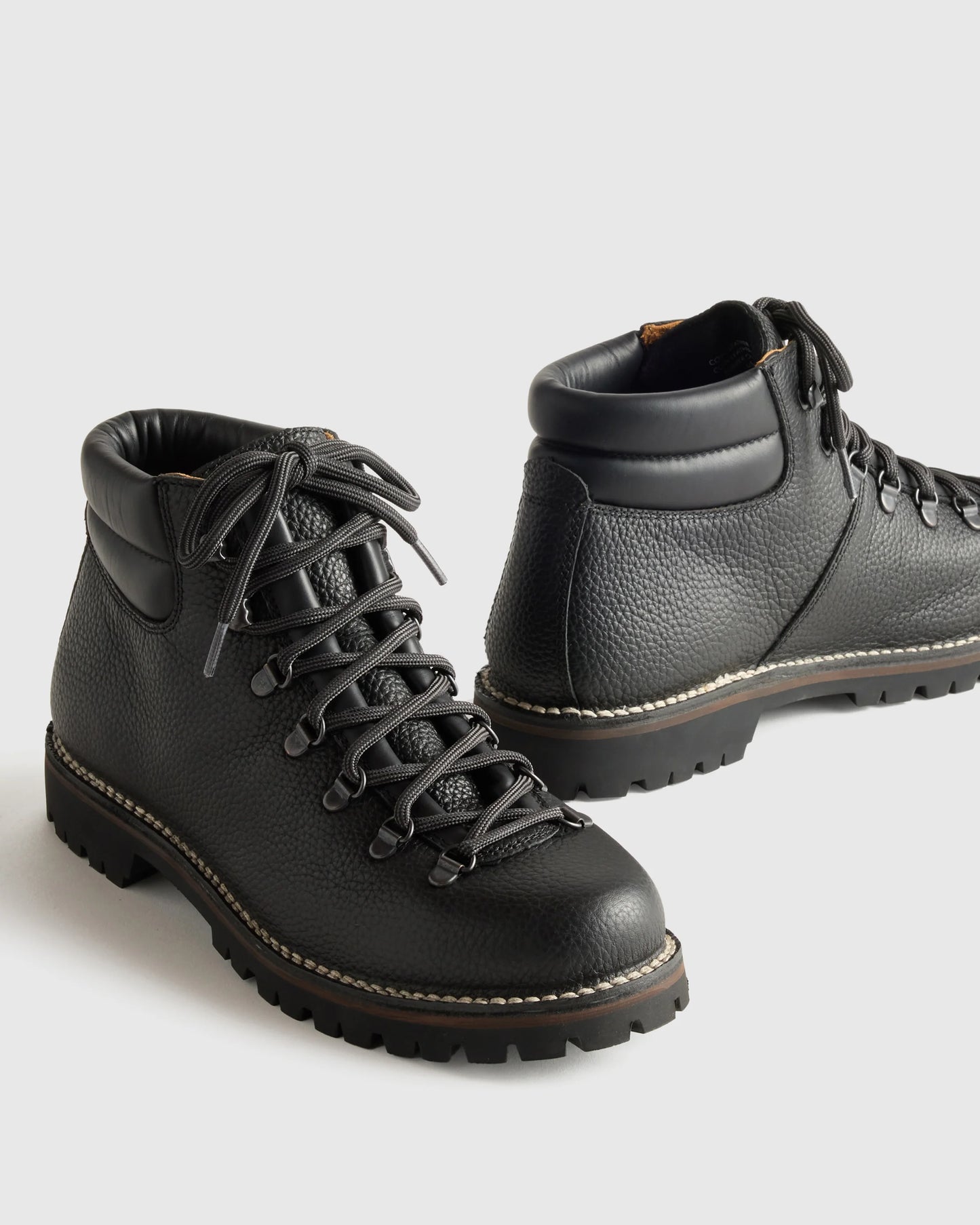 Crafted Leather Waterproof Hiking Boot - 7 / Burnt Timber
