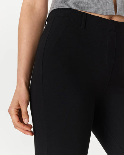 Ultra-Stretch Ponte Bootcut Pants - XS / Black