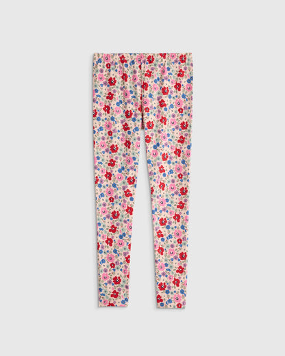 Organic Cotton Leggings - 6 / Red