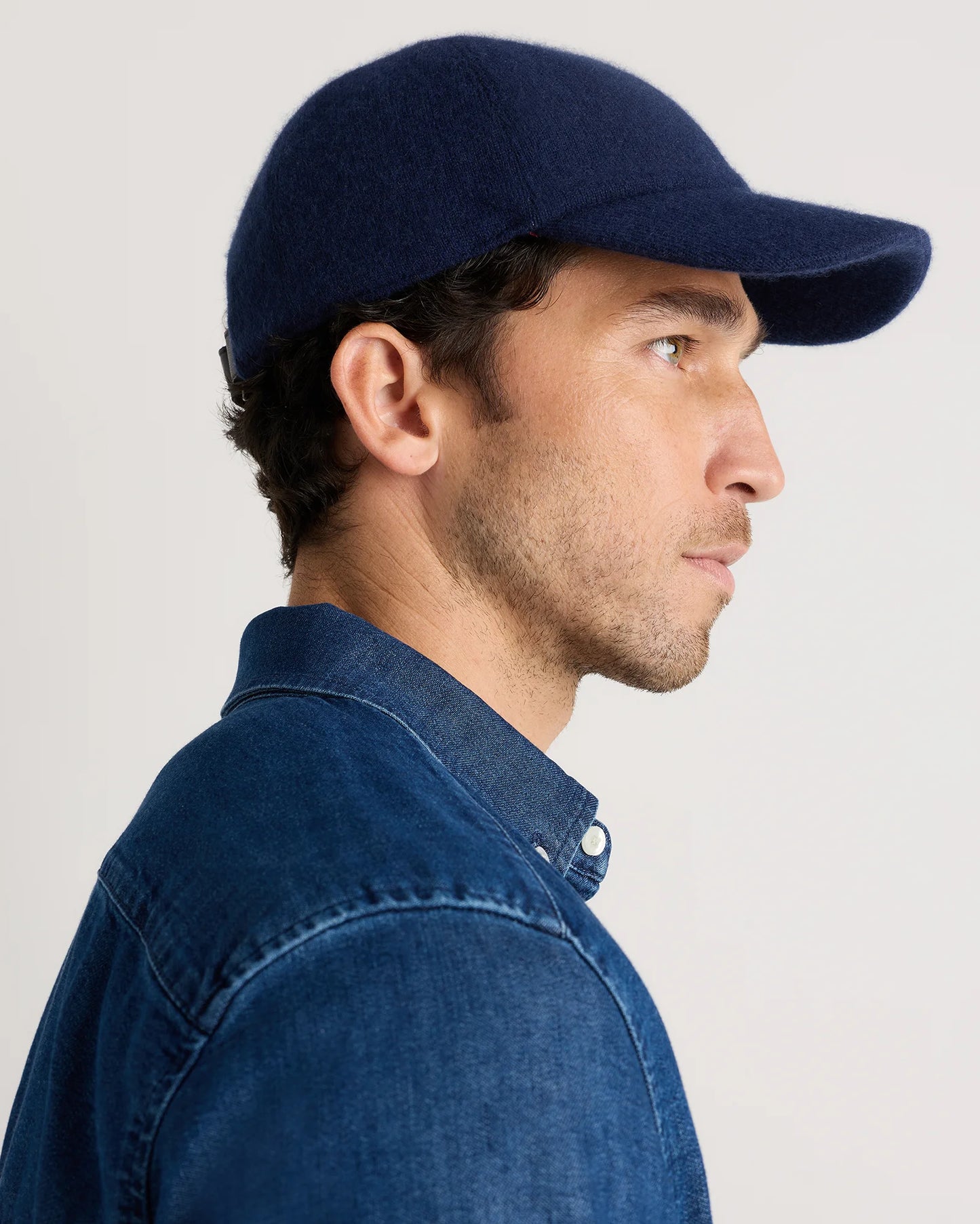 Cashmere Baseball Cap - XS/S / Black