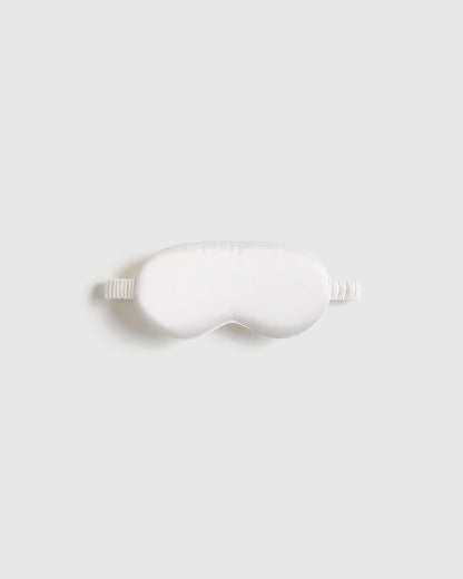 Mulberry Silk Beauty Sleep Mask - One Size / Soft Pink