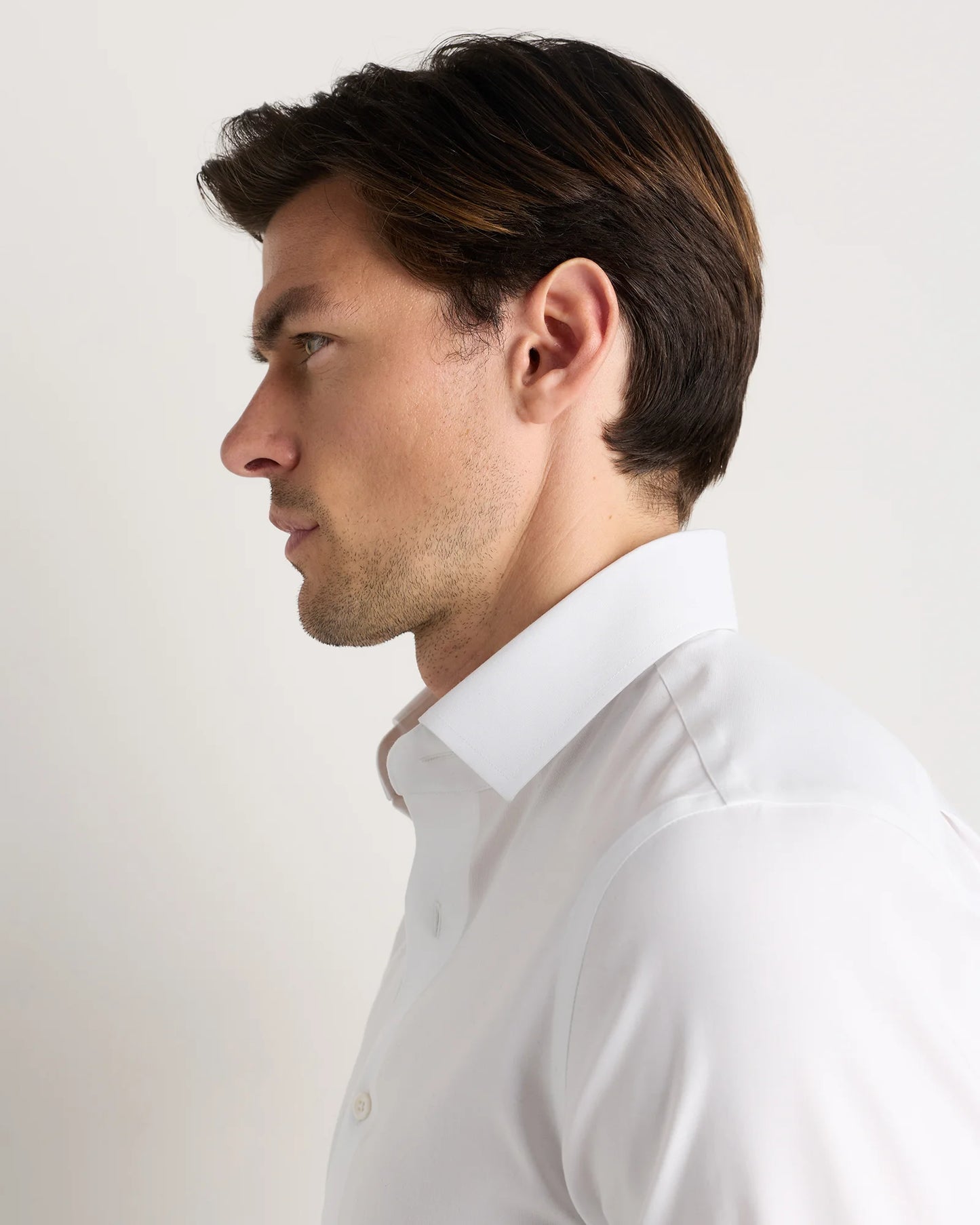 Organic Cotton Oxford Non-Iron Dress Shirt - S / Pale Blue