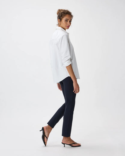 Ultra-Stretch Ponte Straight Leg Pants - XS / Morel Grey