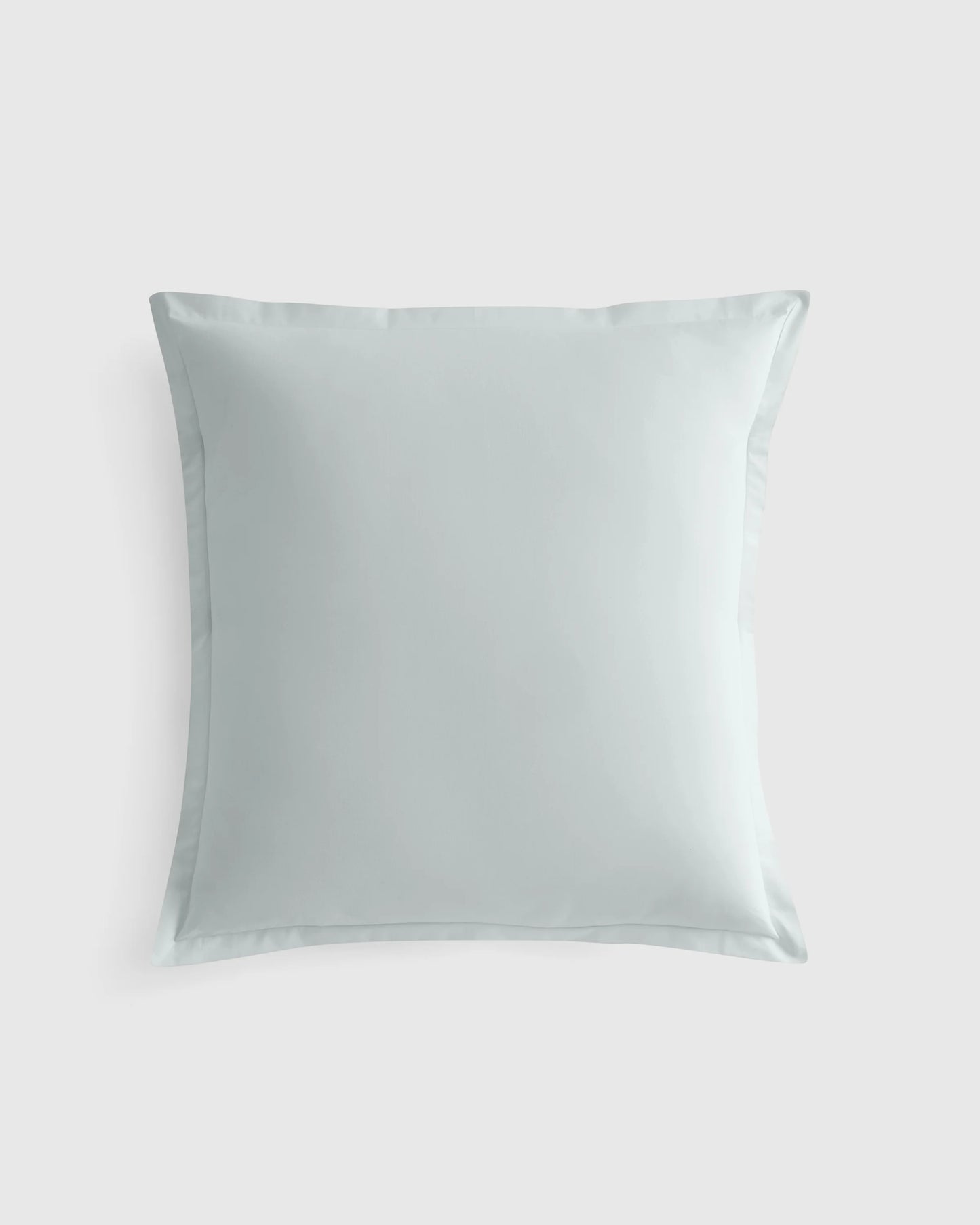 Organic Crisp Percale Euro Sham - Euro / White