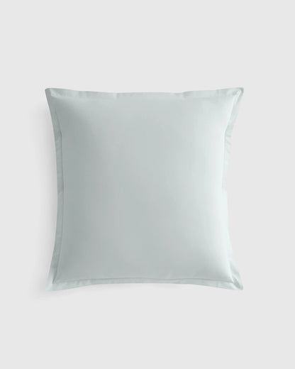 Organic Crisp Percale Euro Sham - Euro / White