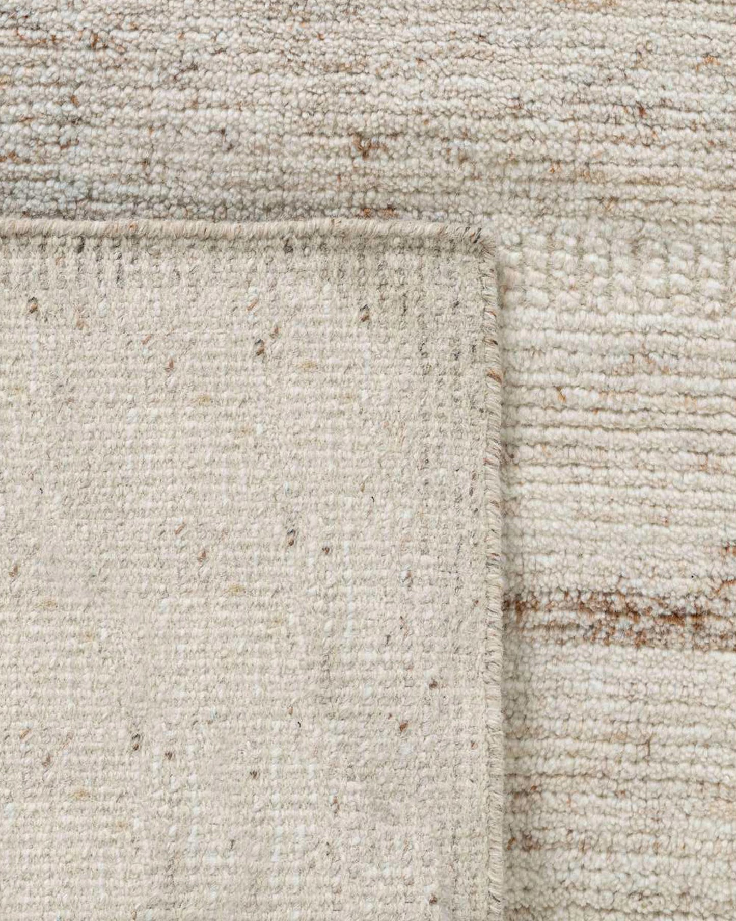 Wynona Hand-Knotted Wool Rug - 5' x 7'6" / Beige