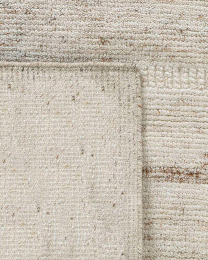 Wynona Hand-Knotted Wool Rug - 5' x 7'6" / Beige