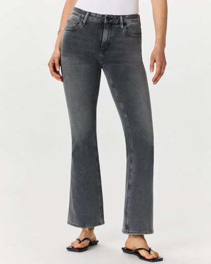 Luna Stretch Flare Jeans - 24 / Black