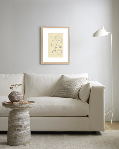 Selene by Jeff Jackson - 21.25"x26.25" / Oak