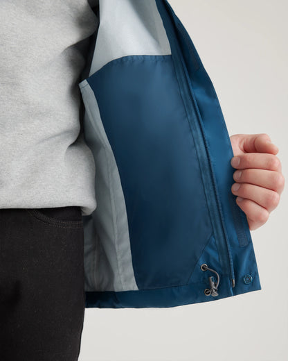 Weather Proof Rain Shell Jacket - S / Ink Blue