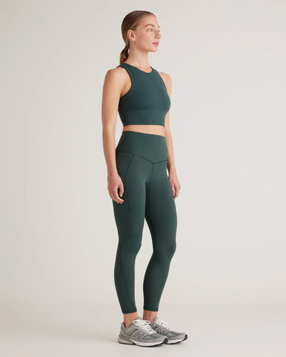 Ultra-Form High-Neck Cropped Tank - XS / Black Camo