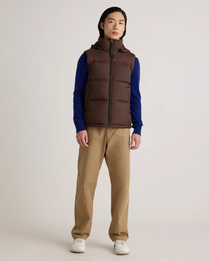 Responsible Down Puffer Vest - S / Carbon Grey