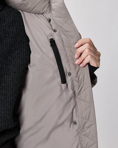 Responsible Down Long Puffer Jacket - XS / Black