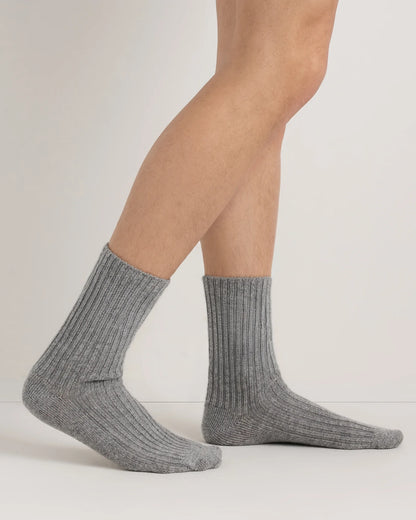 Cashmere Trouser Sock - XS/S / Ivory