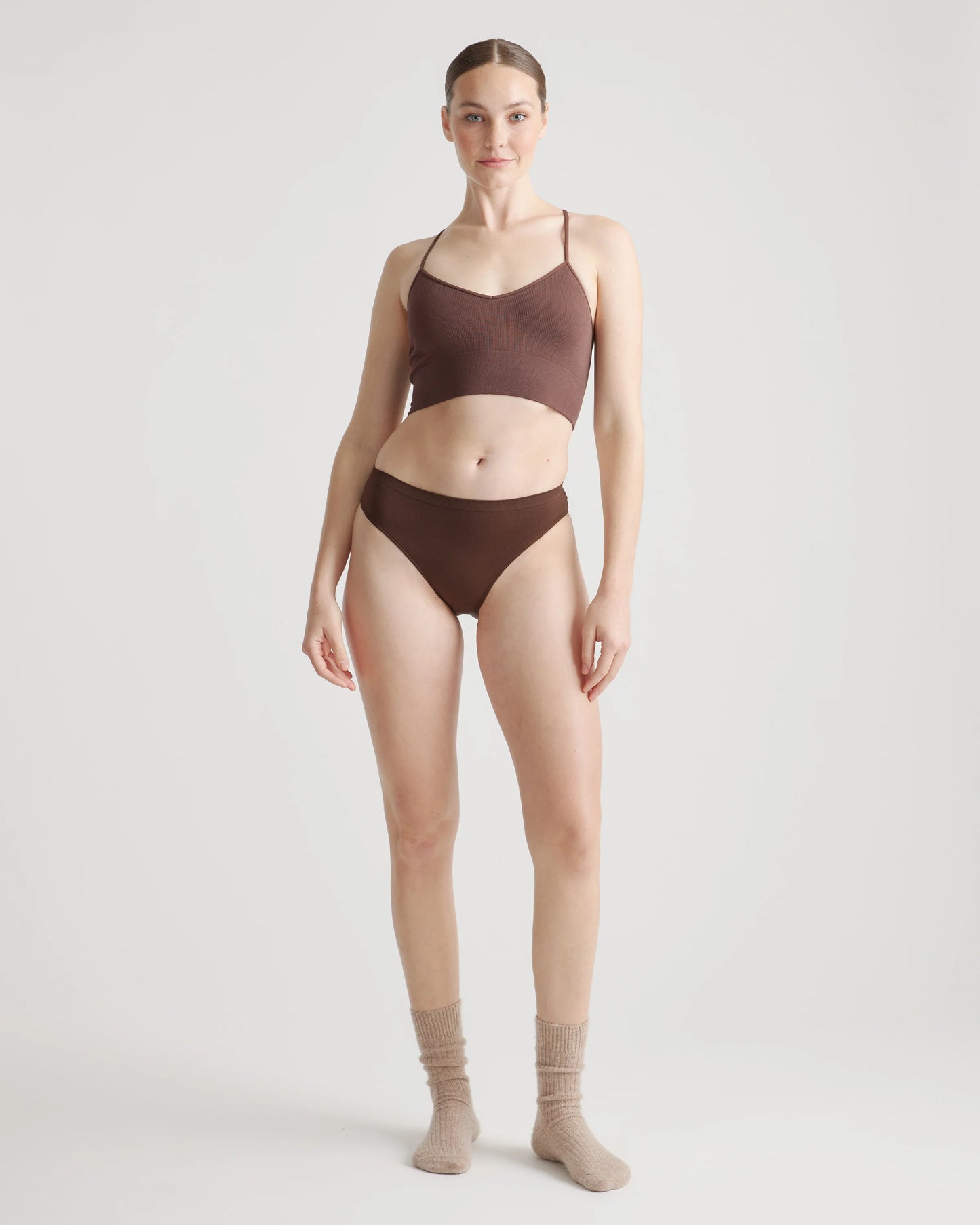 Smoothing Comfort Bikini (6-Pack) - XS / Cocoa