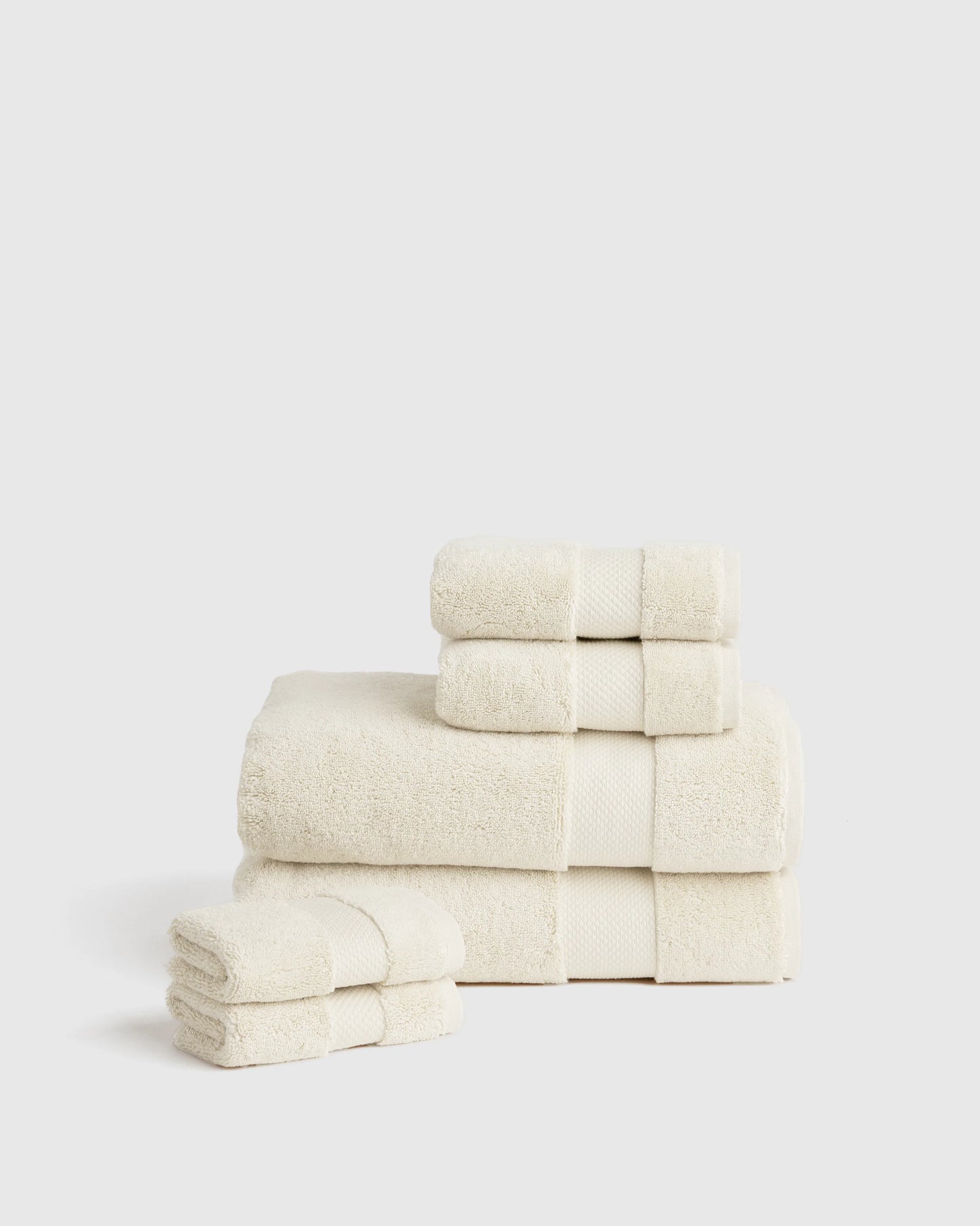 Turkish Ultra Plush Bath Towel Bundle - One Size / Mineral