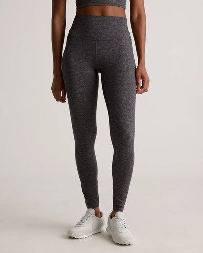 Ultra-Soft High-Rise Legging - XS / Heather Oatmeal