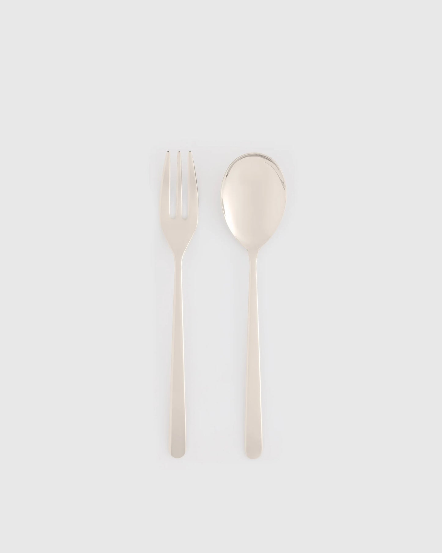 Linea 2-Pc Serving Utensil Set by Mepra - One Size / Polished Stainless Steel