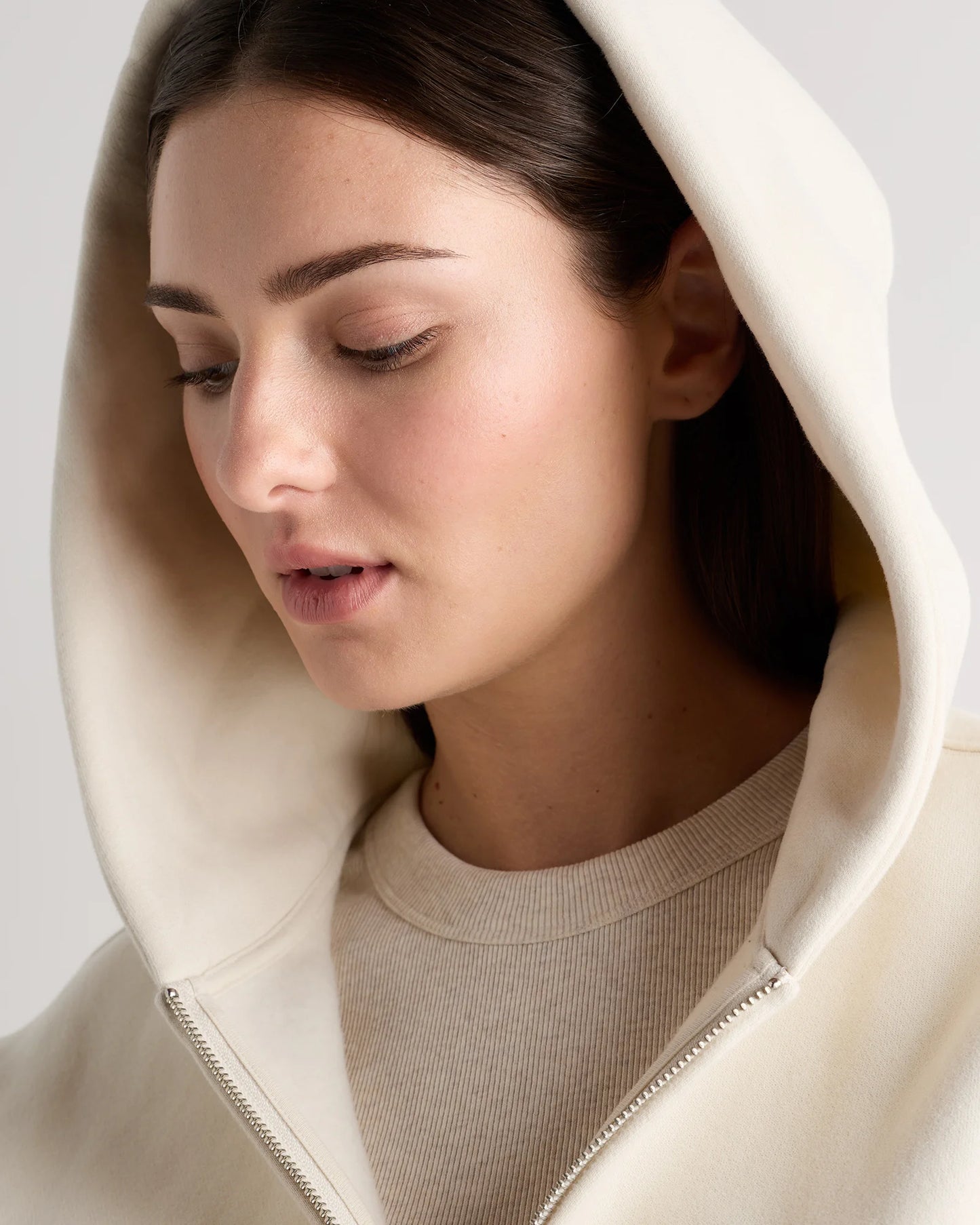 Everyday Fleece Full-Zip Hoodie - XS / Coastal Sage