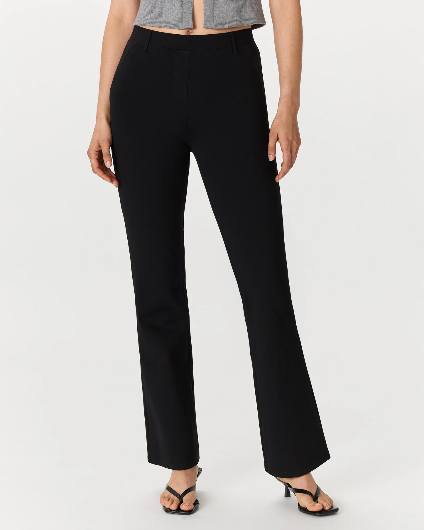 Ultra-Stretch Ponte Bootcut Pants - XS / Roasted Pecan