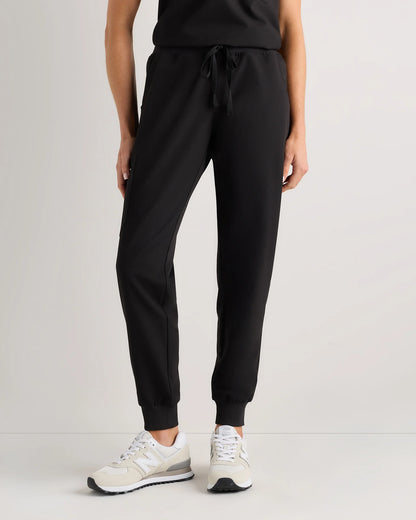 AeraFlex Scrub Joggers - XS / Bold Black