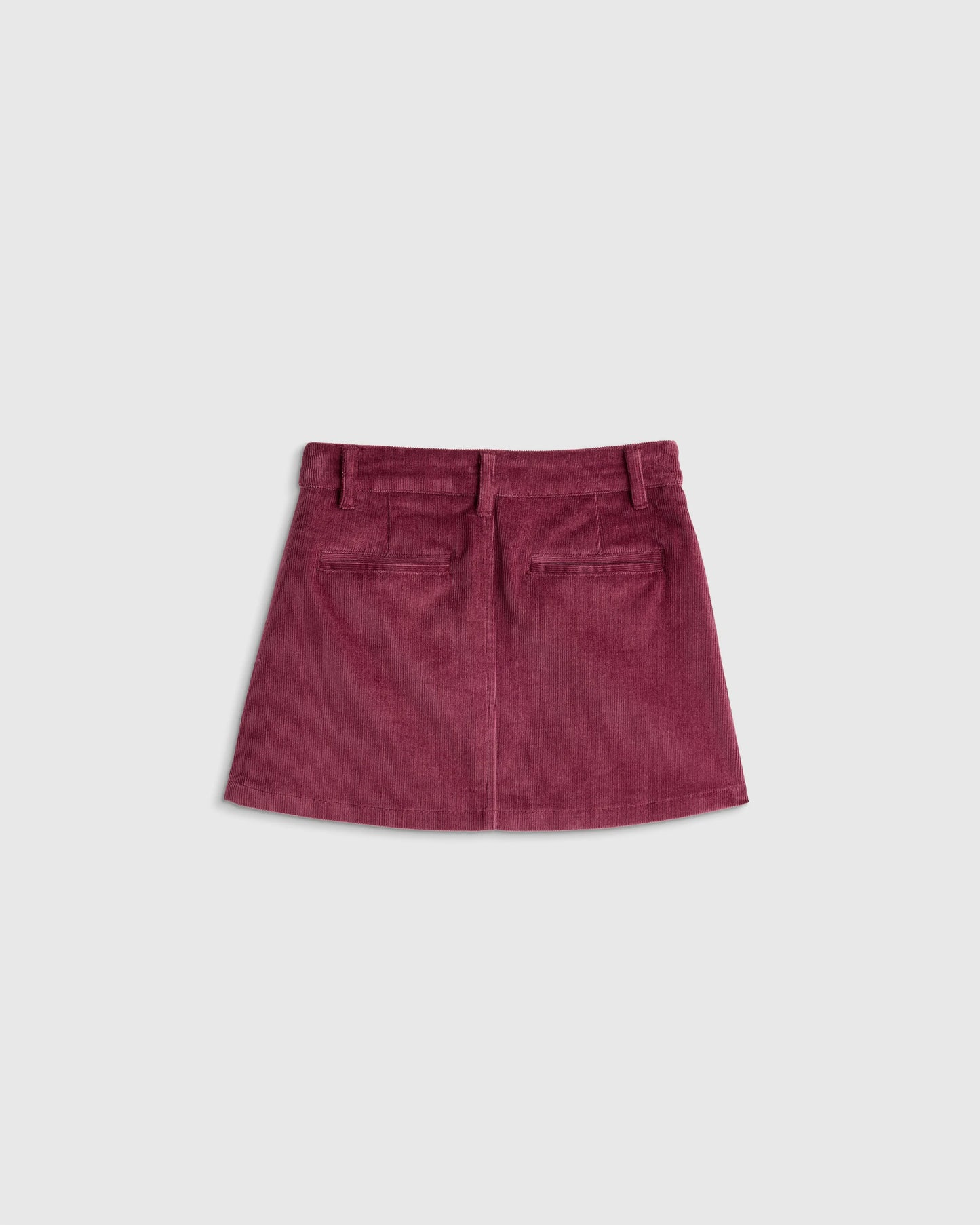 Organic Cotton Stretch Corduroy Skirt - 4T / Dried Herb