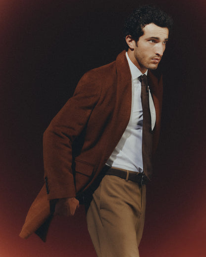 Organic Cotton Stretch Poplin Dress Shirt - S / White/Navy Minigrid