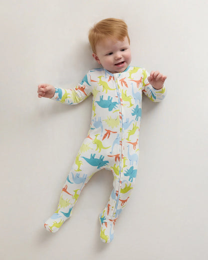 Bamboo Footie Pajama - 0-3M / Ice Cream Bears