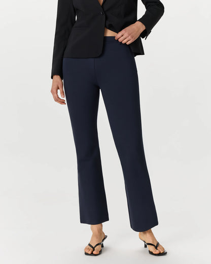 Ultra-Stretch Ponte Bootcut Pants - XS / Black