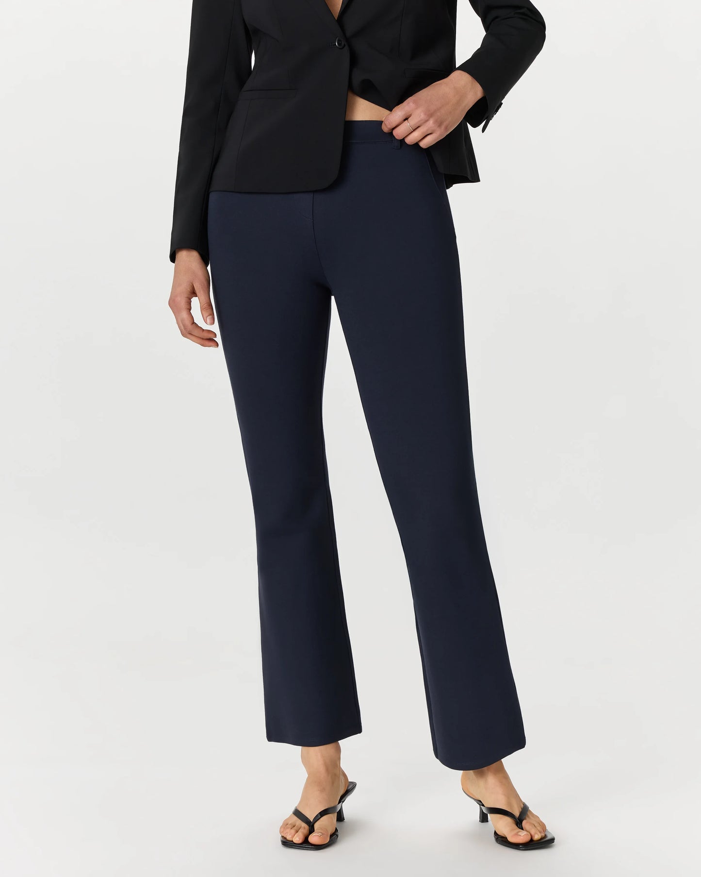 Ultra-Stretch Ponte Bootcut Pants - XS / Roasted Pecan