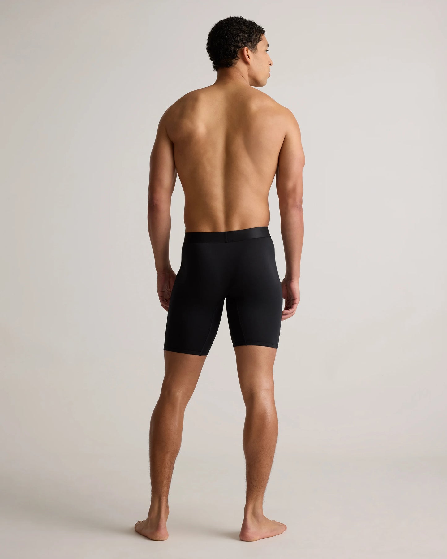 Organic Cotton 8'' Boxer Brief (3-pack) - S / Black