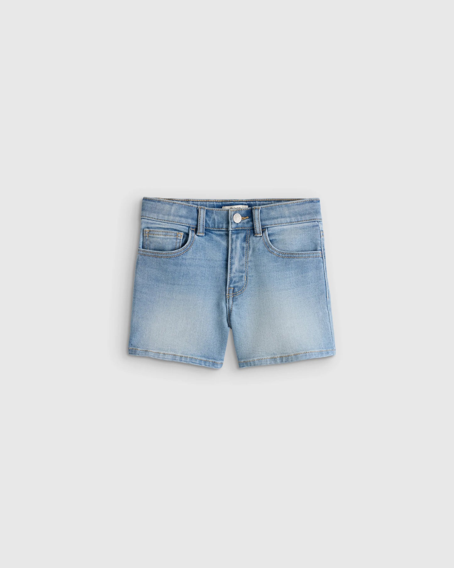 Girls Stretch Denim Short - 6 / Medium Wash