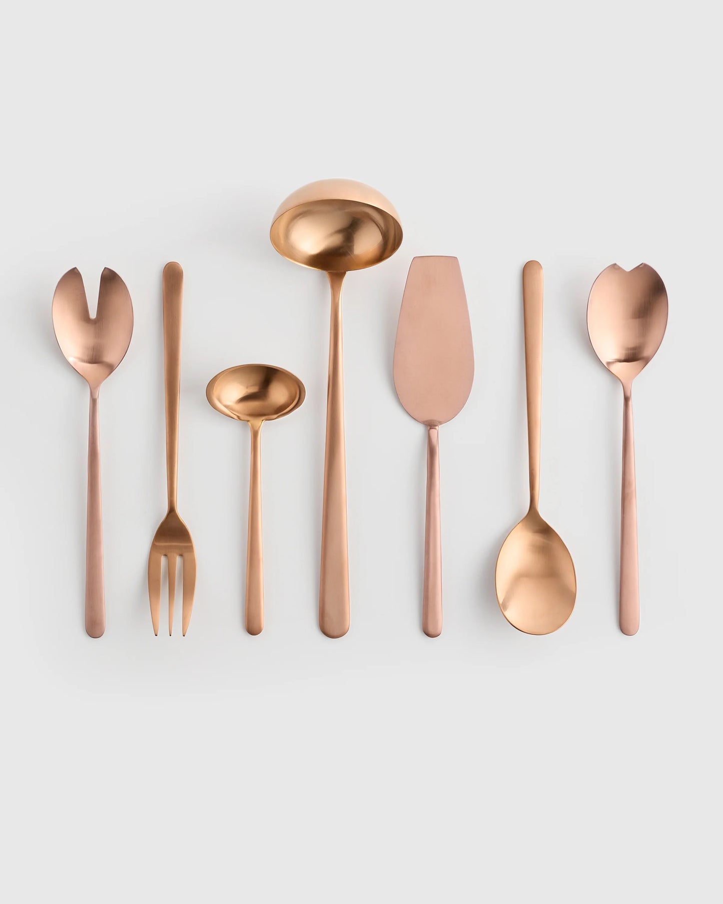 Linea 7-Pc Serving Utensil Set by Mepra - One Size / Polished Stainless Steel