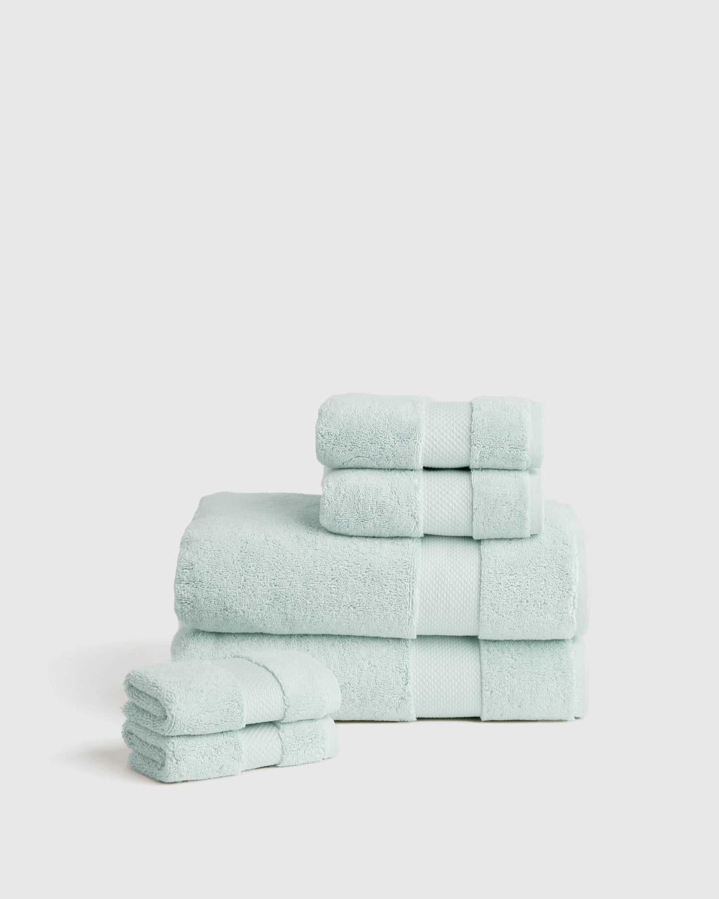Turkish Ultra Plush Bath Towel Bundle - One Size / Mineral