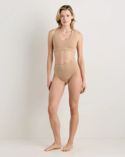 Organic Cotton Racerback Bralette (2-Pack) - XS / Black