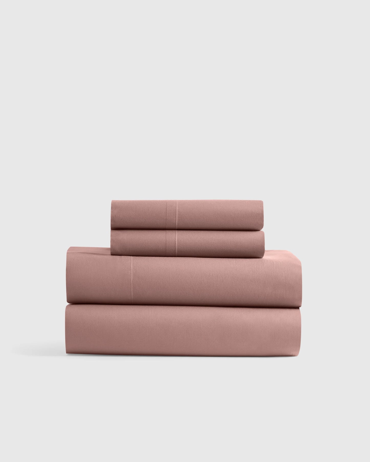 Organic Crisp Percale Sheet Set - Twin / White