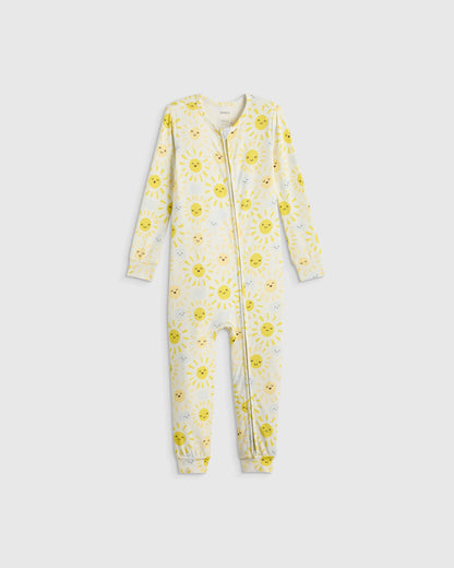 Bamboo One Piece Pajama - 2T / Wildflower Dreams