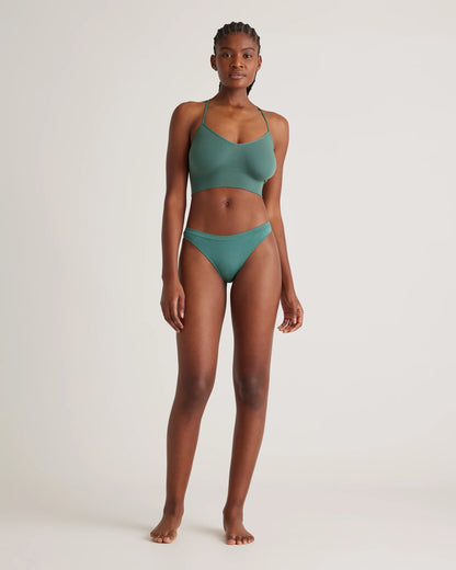 Smoothing Comfort Thong (6-Pack) - XS / Cocoa