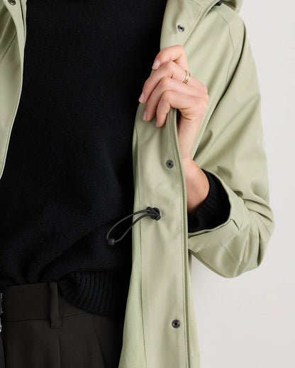 Weather Proof Rain Trench Coat - XS / Dark Spruce