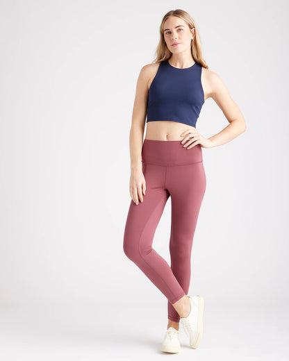 Ultra-Soft High-Rise Legging - XS / Heather Oatmeal