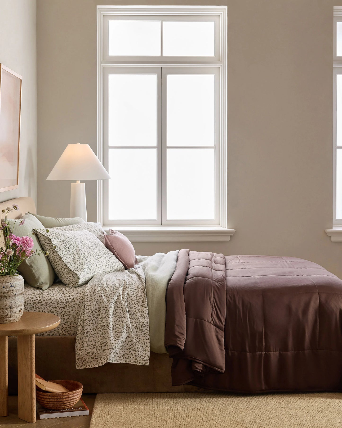 Bamboo Comforter - Twin / Soft Pink