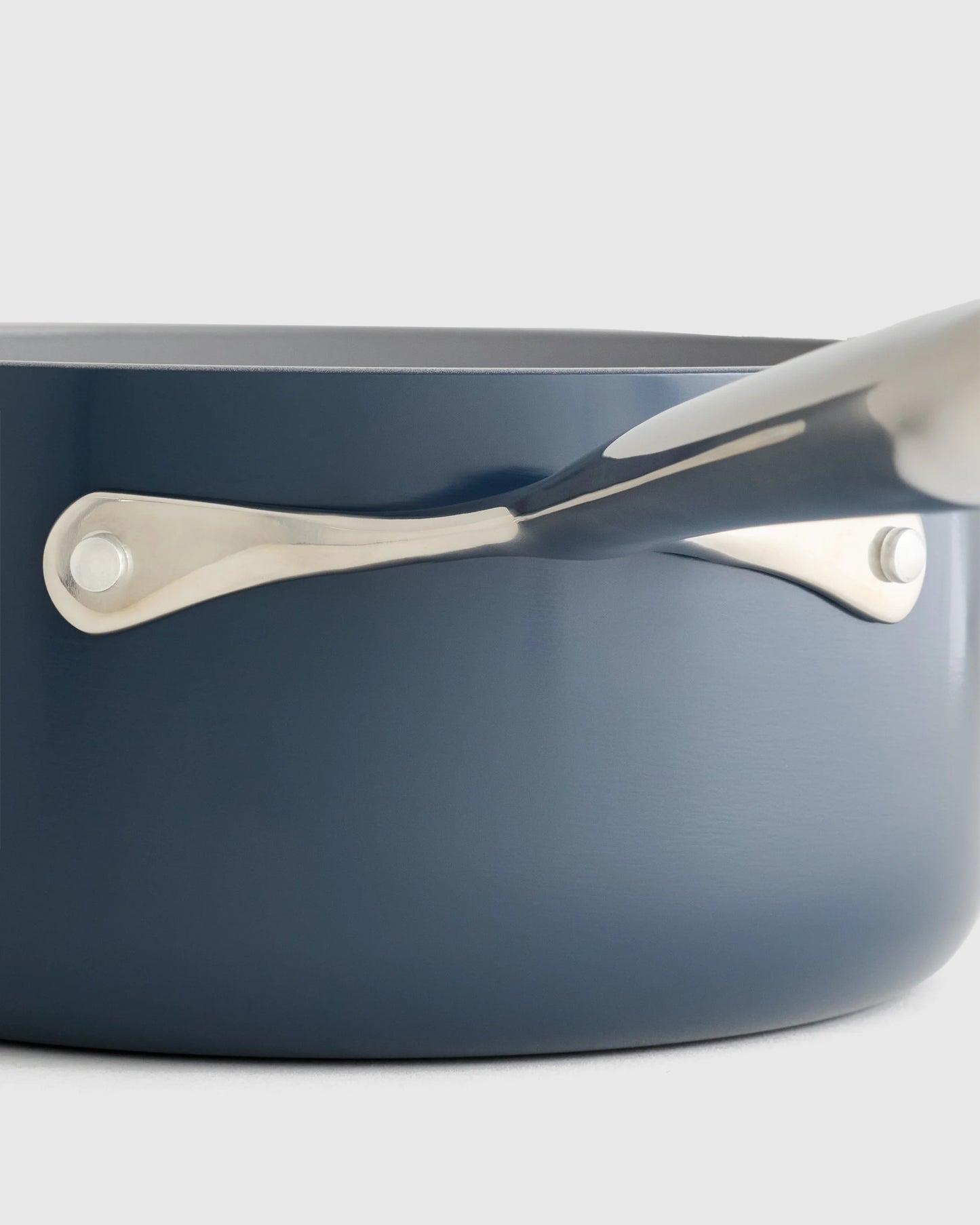Ceramic Nonstick Saucepan: 3QT - One Size / Navy