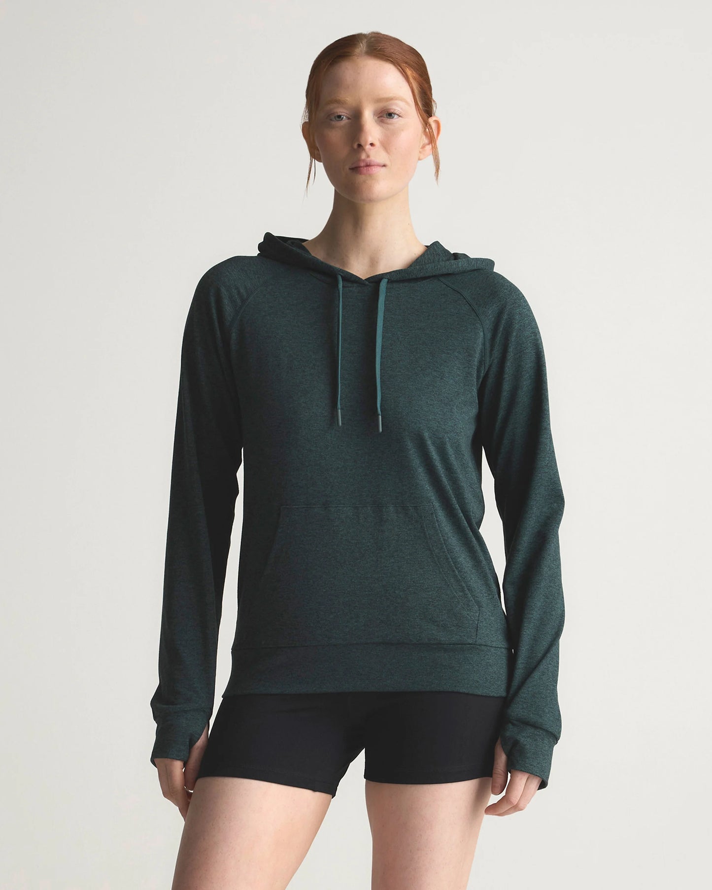 Flowknit Pullover Hoodie - XS / Heather Navy