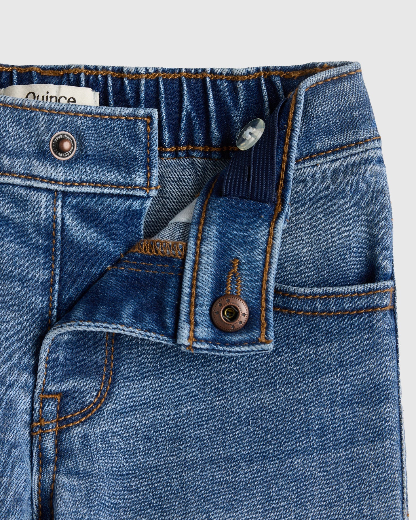 Boys Stretch Straight Jeans - 2T / Dark Wash