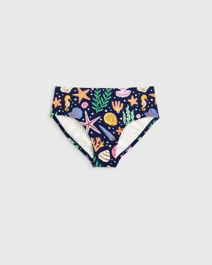 Long Sleeve Ruffle Rash Guard Two-Piece Swimsuit - 6 / Poolside Floral