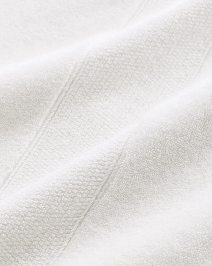 Classic Organic Turkish Cotton Hand Towel (Set of 2) - One Size / White