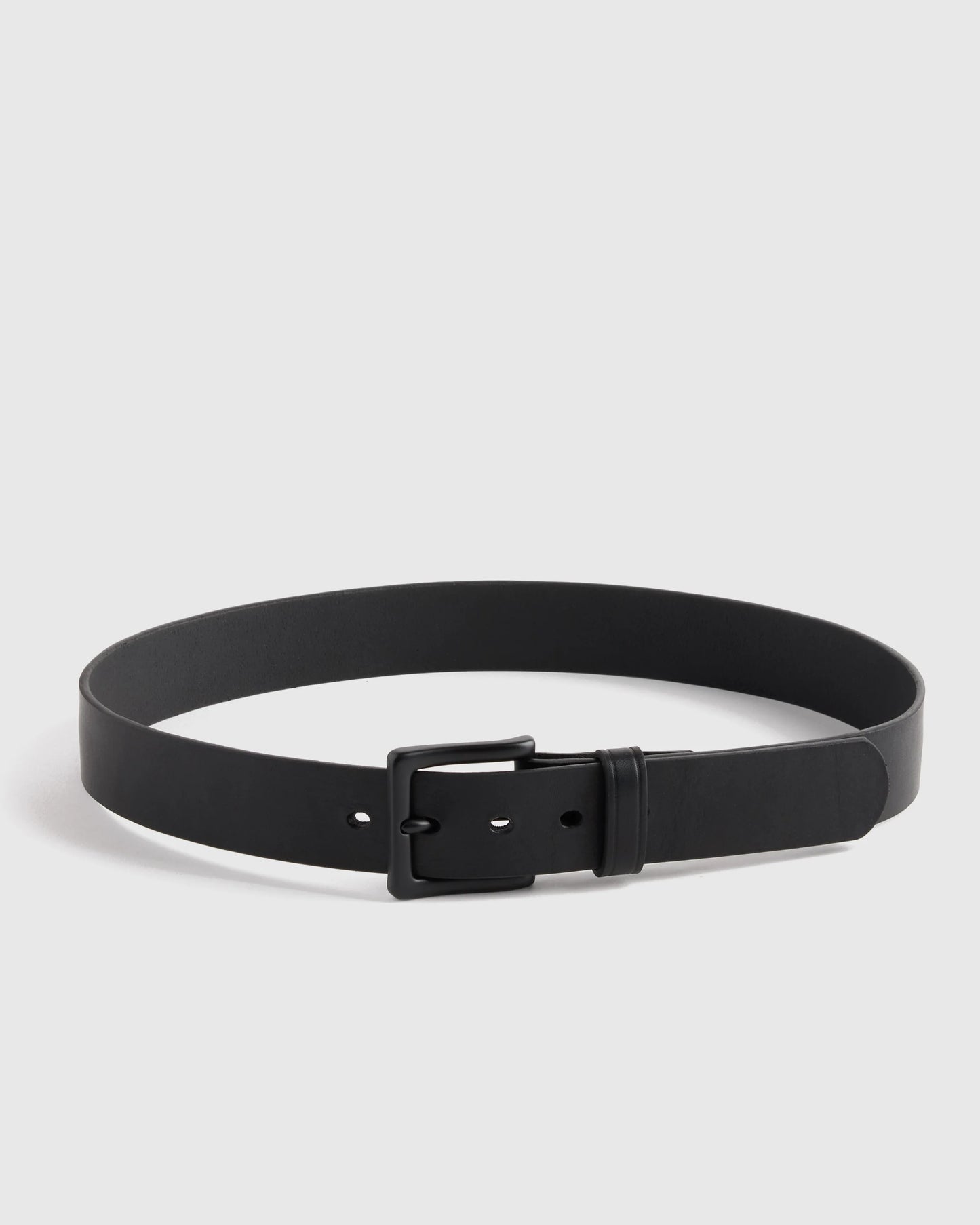 Adam Heritage Leather Jeans Belt - 30 / Bourbon
