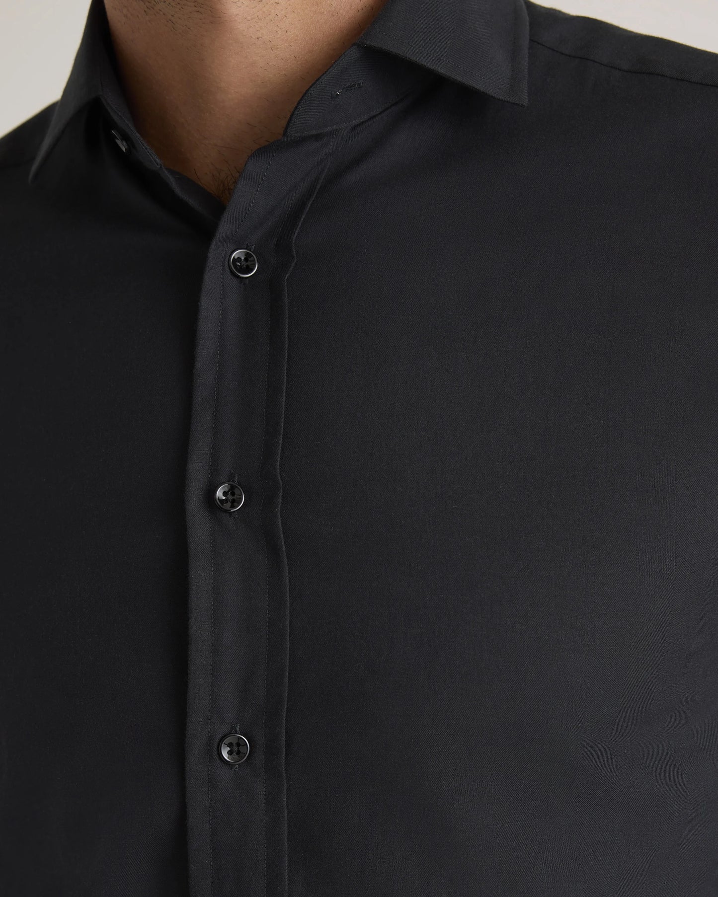 Organic Cotton Cashmere Dress Shirt - XS / Pale Blue