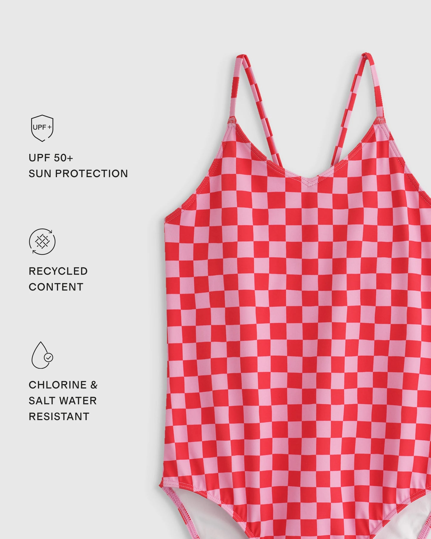 One-Piece Swimsuit - 2T / Wavy Fish